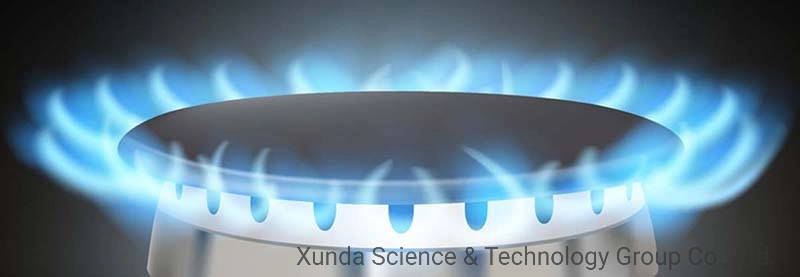 Xunda Home Gas Cooking Tops 6 Burners Gas Stove Tempered Glass Built in Gas Hob